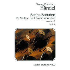HANDEL - 6 Sonatas Op. 1
