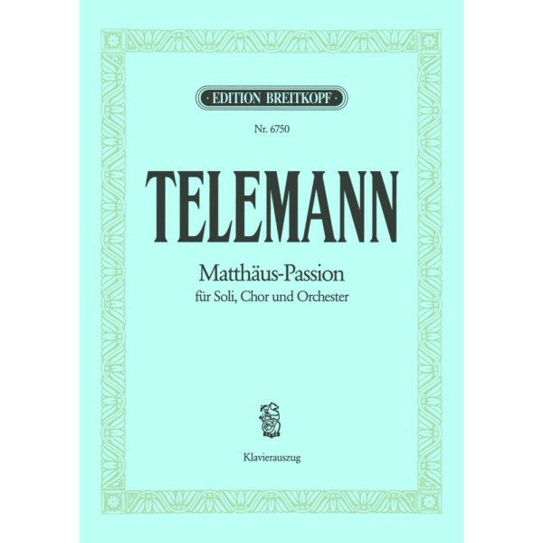 TELEMANN - St. Matthew Passion