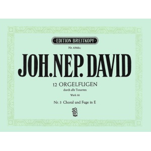 DAVID - 12 Organ Fugues through all the Keys Werk 66