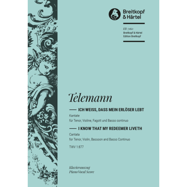 TELEMANN - “I know that my redeemer liveth” TWV 1:877