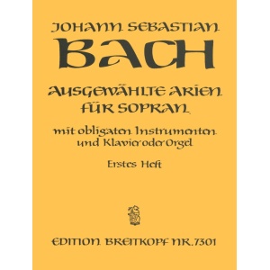 BACH - Selected Arias for Soprano