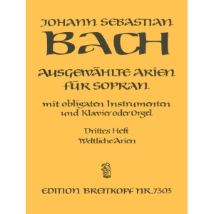 BACH - Selected Arias for Soprano