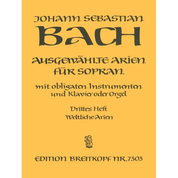 BACH - Selected Arias for Soprano