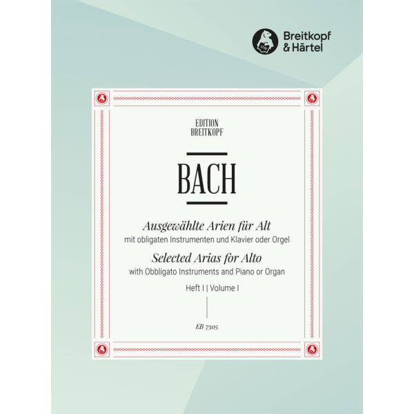 BACH - Selected Arias for Alto