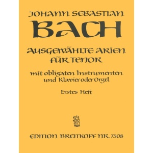 BACH - Selected Arias for Tenor