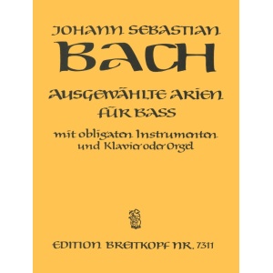 BACH - Selected Arias for Bass