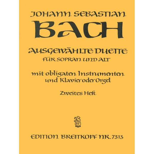 BACH - Selected Duets for Soprano and Alto