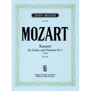 MOZART - Violin Concerto [No. 3] in G major K. 216