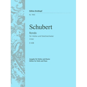 SCHUBERT - Rondo in A major D 438