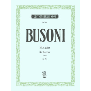 BUSONI - Sonata in F minor Op. 20a K 204