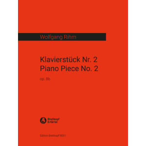 RIHM - Piano Piece No. 2 Op. 8b