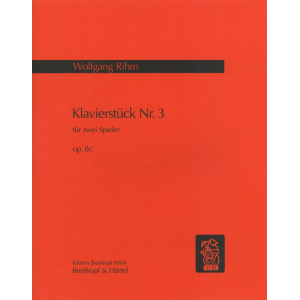 RIHM - Piano Piece No. 3 Op. 8c