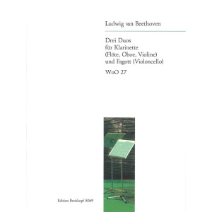 BEETHOVEN - 3 Duets WoO 27