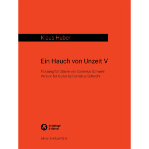 HUBER - Ein Hauch von Unzeit