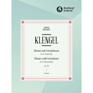 KLENGEL - Theme with variations Op. 28