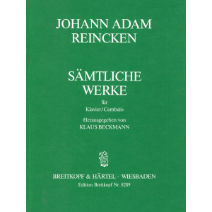 REINCKEN - Complete Works for Piano (Harpsichord)