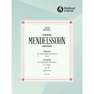 MENDELSSOHN - Sonata in D major Op. 58 MWV Q 32