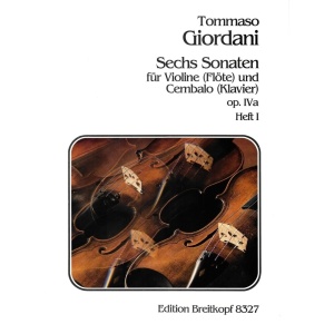 GIORDANI - 6 Sonatas Op. 4a