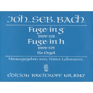BACH - 2 Fugues in G major BWV 578 und B minor BWV 579
