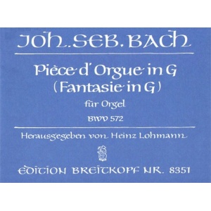 BACH - Pièce d'Orgue in G BWV 572