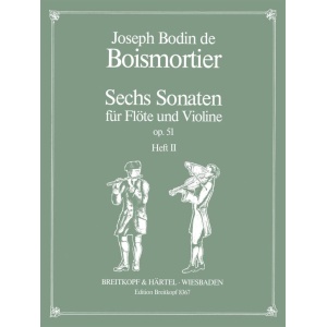 BOISMORIER - 6 Sonatas Op. 51