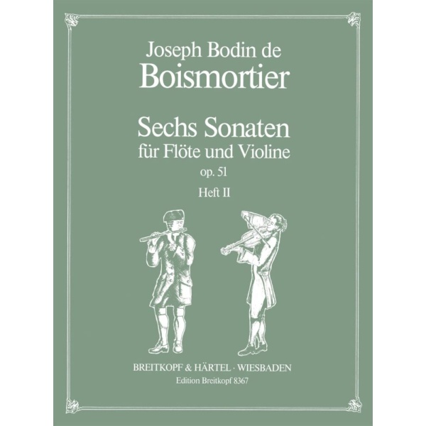 BOISMORIER - 6 Sonatas Op. 51