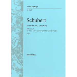 SCHUBERT - Offertorium D 963