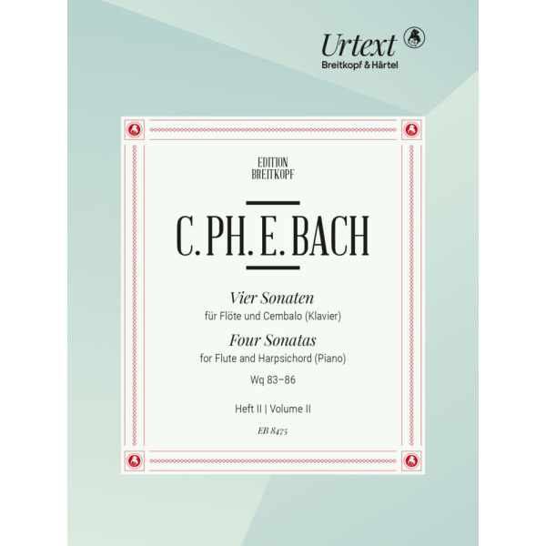 C.PH.BACH - 4 Sonatas