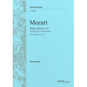 MOZART - Missa brevis in G K. 140 (App. C 1.12)