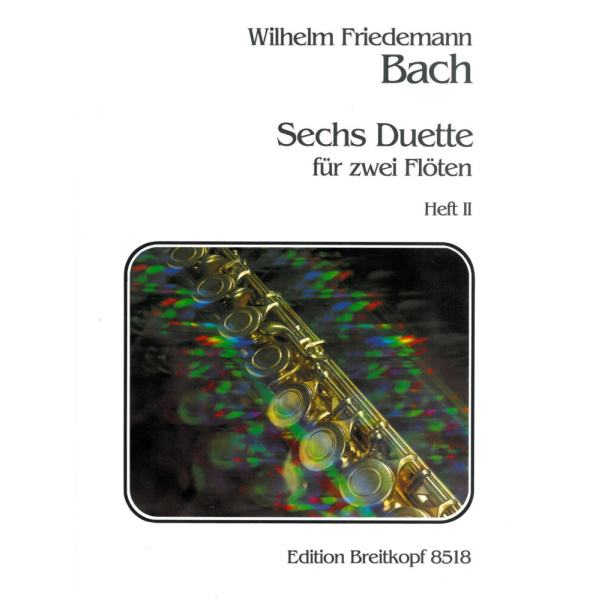BACH WILHELM - 6 Duets