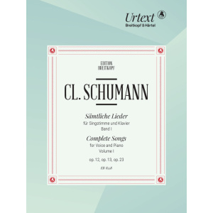 CLARA SCHUMANN - Complete Songs