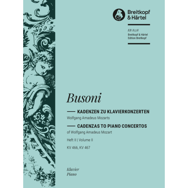 BUSONI - Cadenzas for W. A. Mozart’s Piano Concertos