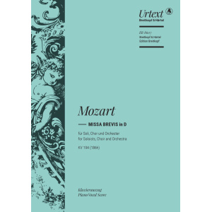 MOZART - Missa brevis in D K. 194 (186h)