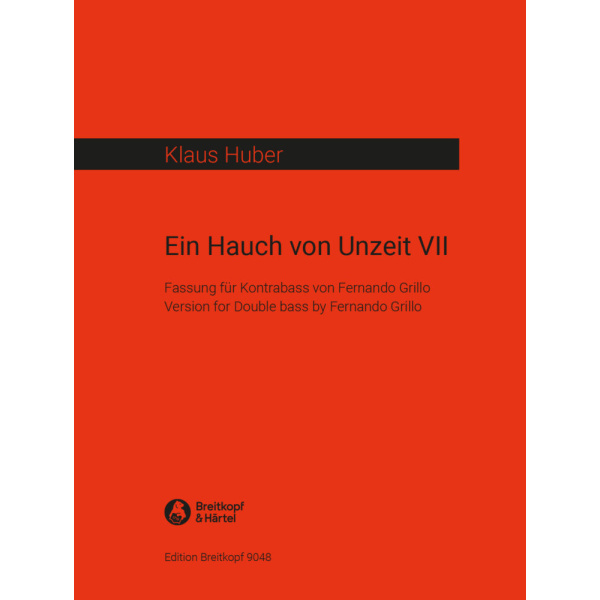 HUBER - Ein Hauch von Unzeit