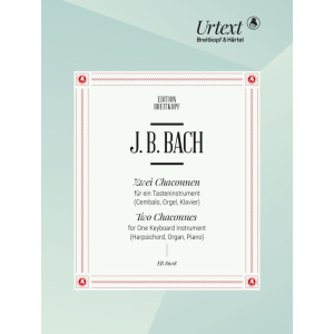 BACH Bernhard - 2 Chaconnes for One Keyboard Instrument