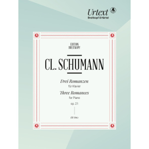 CLARA SCHUMANN - 3 Romances Op. 21
