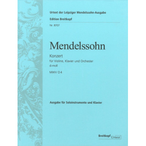 MENDELSSOHN - Concerto in D minor MWV O 4