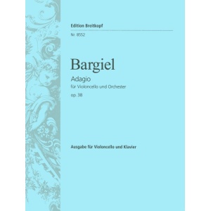 BARGIEL - Adagio in G major Op. 38