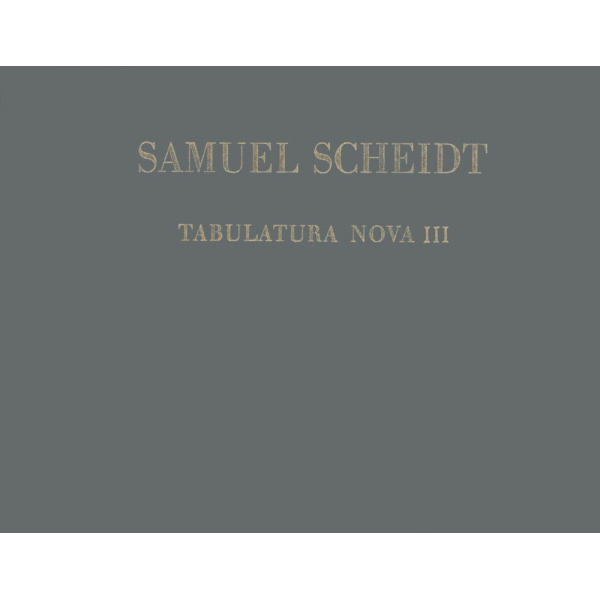 SCHEIDT - Tabulatura Nova