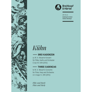 KUHN - 3 Cadenzas to Mozart's Concerto in C major K. 299 (297c)