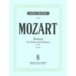 MOZART - Violin Concerto [No. 3] in G major K. 216