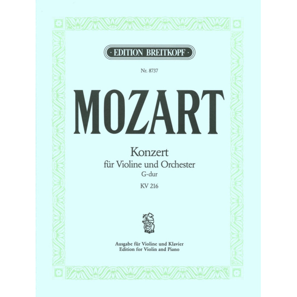 MOZART - Violin Concerto [No. 3] in G major K. 216
