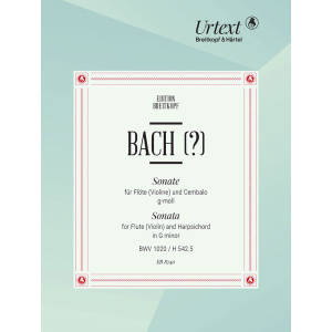 BACH - Sonata in G minor BWV 1020