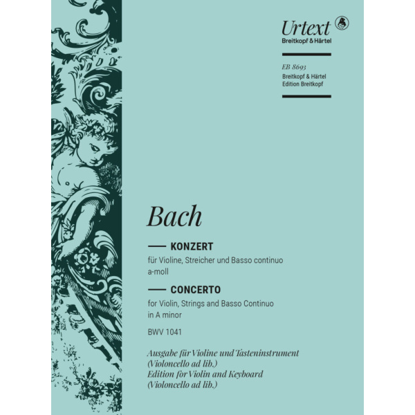 BACH - Violin Concerto in A minor BWV 1041