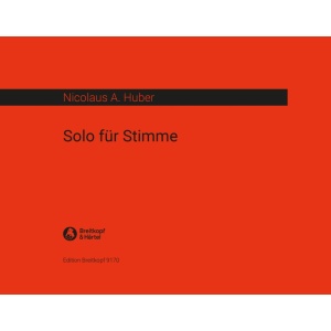 HUBER - Solo for Voice