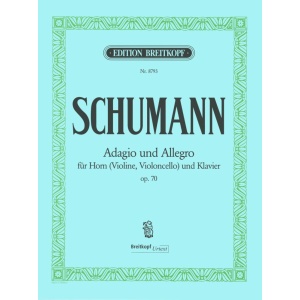 SCHUMANN - Adagio and Allegro in A flat major op. 70