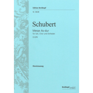 SCHUBERT - Mass in A flat major D 678
