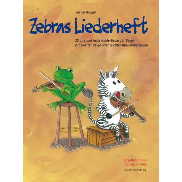 KRUGER - Zebras Liederheft