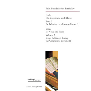 MENDELSSOHN - Songs
