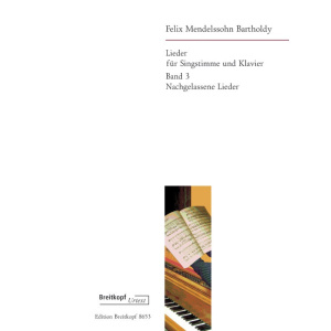 MENDELSSOHN - Songs